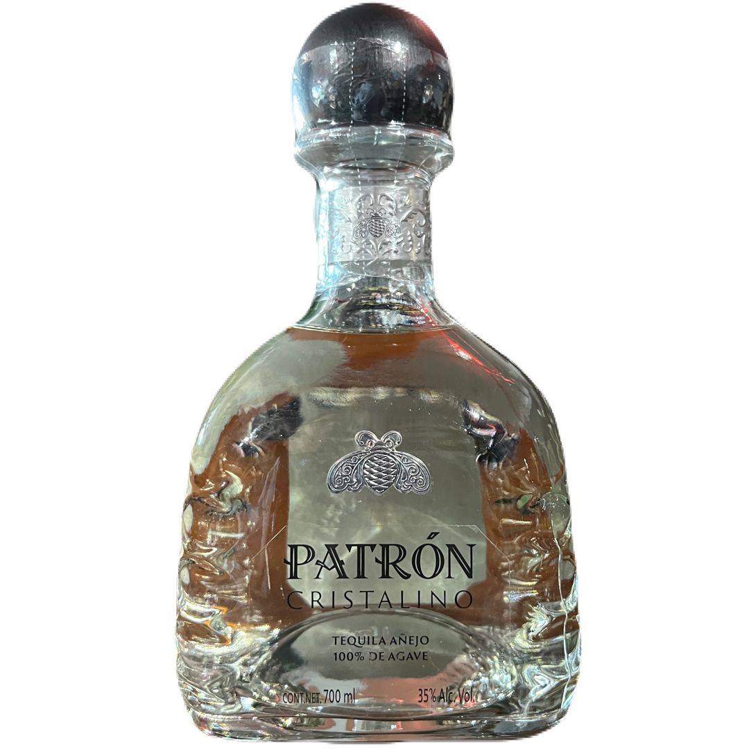 Tequila Patrón Añejo Cristalino 700ml